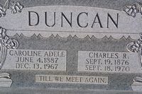 Caroline and Charles Duncan