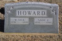 Vick and Sadie Howard
