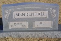 Marie and O. C. Mendenhall