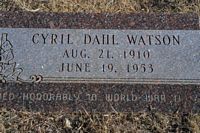 Cyril Dahl Watson