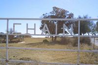 Gate to Chain Cemetery