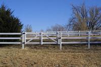 Chain family cemetery fence