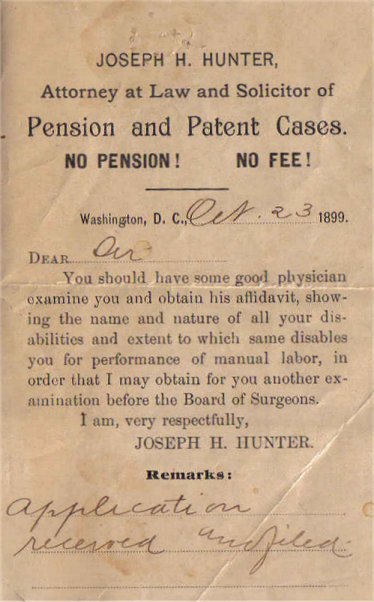 Josheph H. Hunter - Attorney at Law