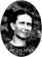 Mrs. Cora Johnson 1915