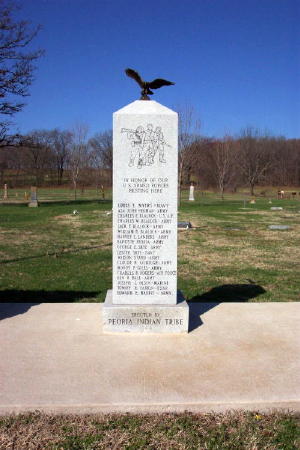 Peoria monument
