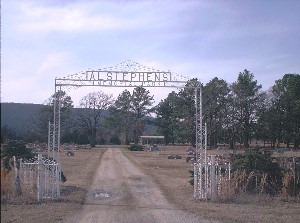 cemetery entrance