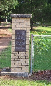 Cemetery entrance