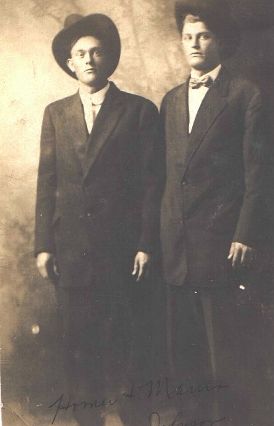 picture of Homer and Marvin Johnson