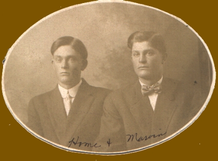 picture of Homer and Marvin Johnson