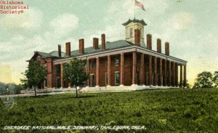 Cherokee Male Seminary 1909 (Sturm's)