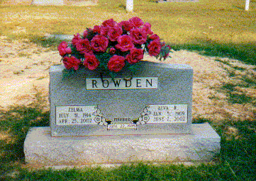 Alva R. and Zelma Rowden