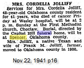 Joliff, Cordelia Smith