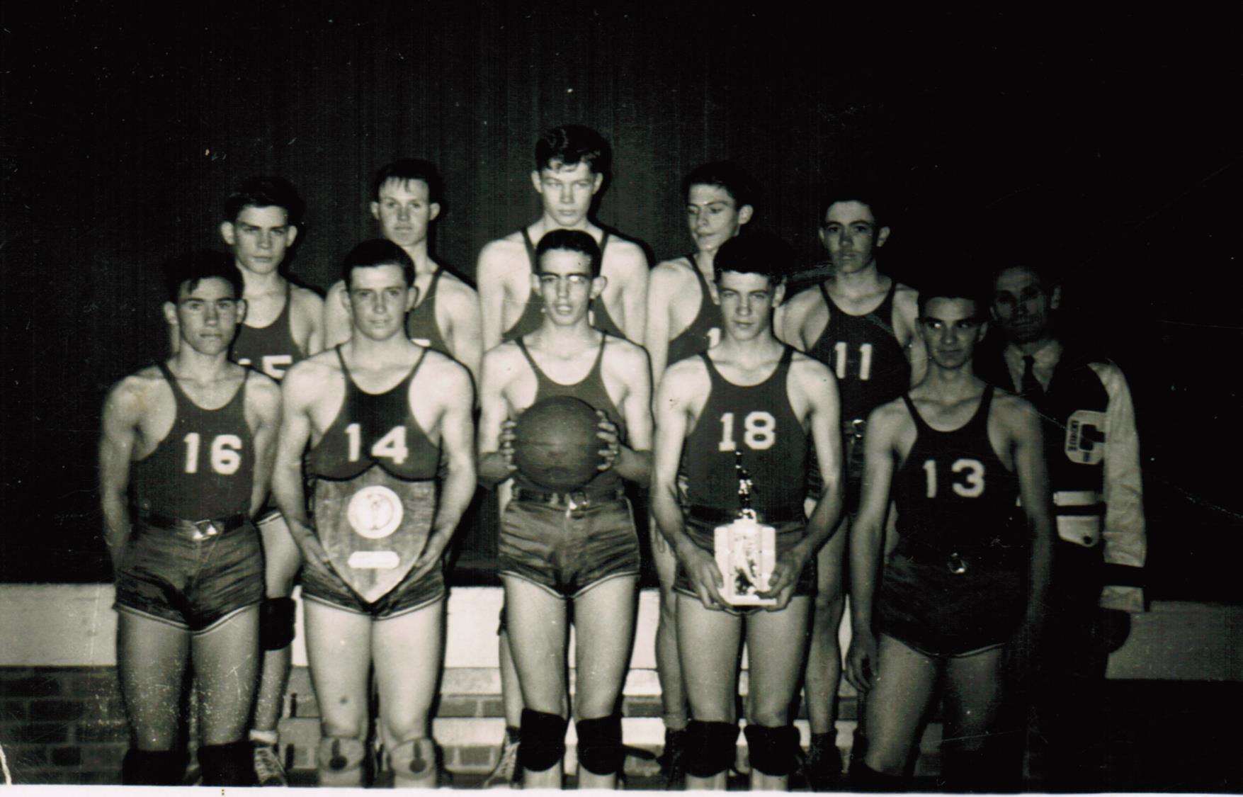 Cowden HS basketball, Washita county, Oklahoma