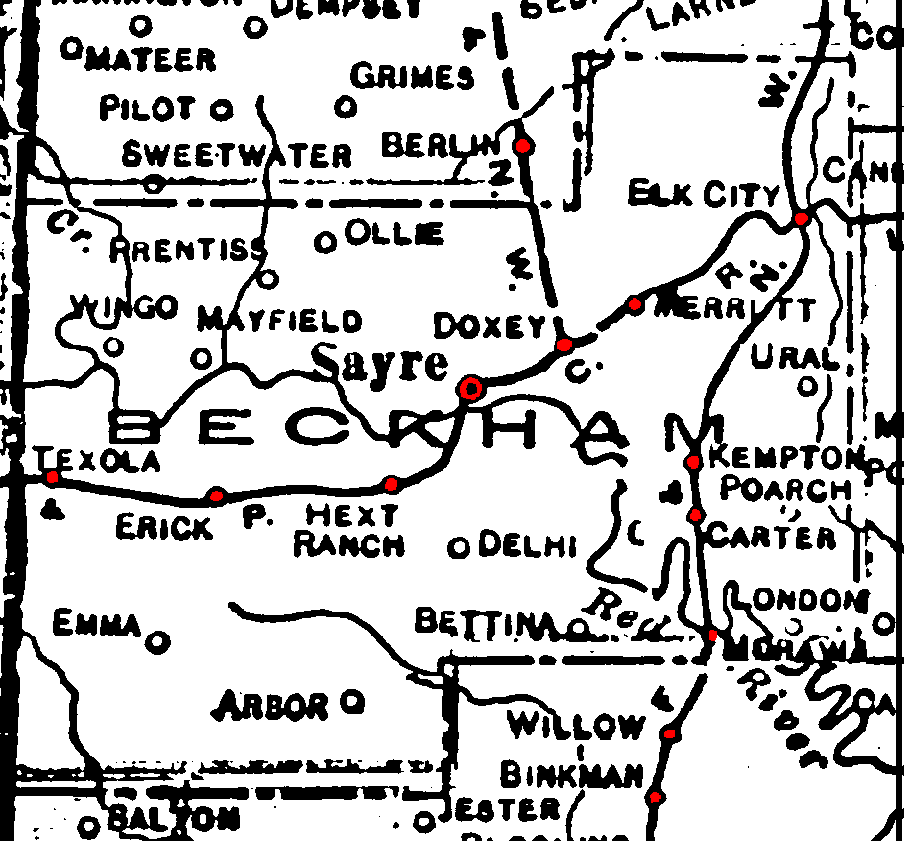 Beckham County 1915