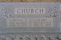 Henry and Florence Church