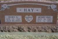 Ruby and Henry Hay