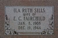 Ila Ruth Sills Fairchild