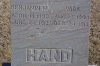 Benjamin and Vada Hand