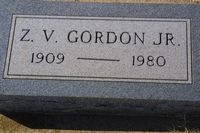 Z V Gordon Jr