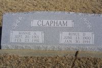 Minnie and Royce Clapham