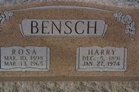 Rosa and Harry Bensch