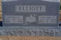 Bertha and William Elliott