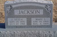 Vestal and Mary Jackson