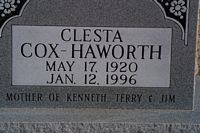 Clesta Cox Haworth