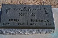 Fred and Barbara Spies