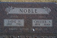 Sadie and Chester Noble
