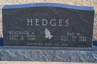 Beatrice and Fay Hedges