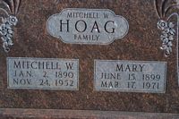 Mitchell and Mary Hoag