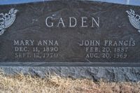 Mary and John Gaden