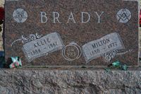 Allie and Milton Brady