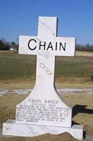 Chain Ranch Monument, back