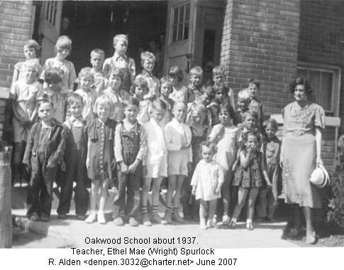 Oakwood School about 1937