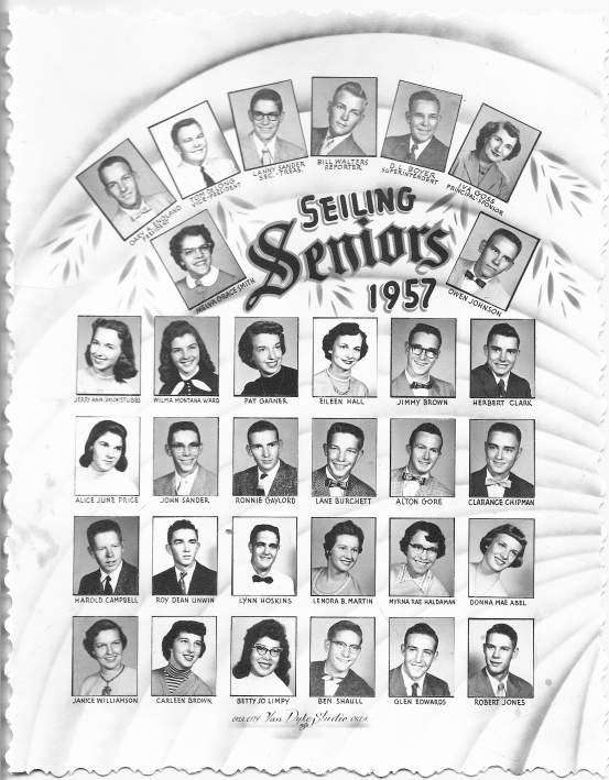 Class of 1957 Seiling High School