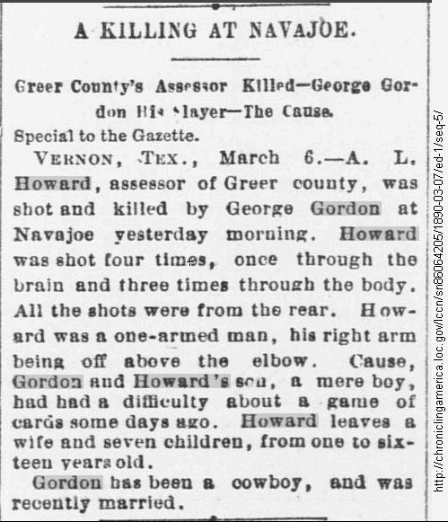 Fort Worth Gazette, March 7, 1890