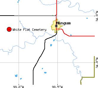 White Flat Cemetery, Greer County, OK