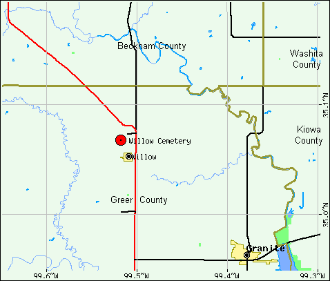 Willow Cemetery, Greer County, OK