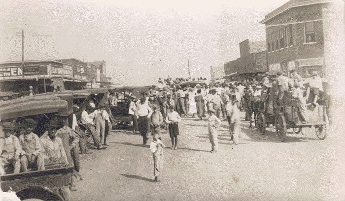 Main Street Ringling, Ok.