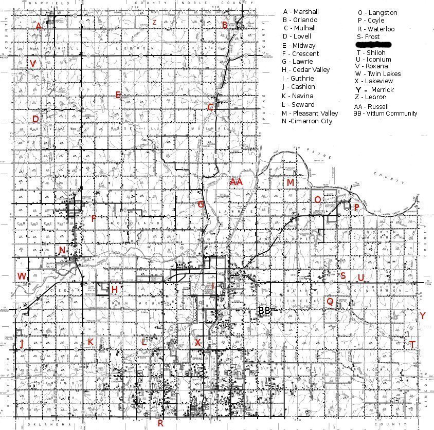 Logan County Map