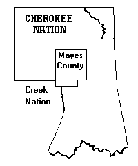 Choctaw Nation Map