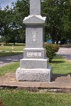 G. A. R. cemetery monument