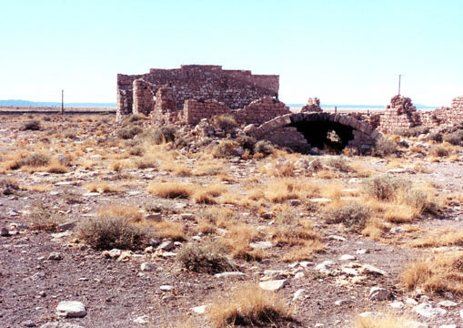 Canyon Diablo Trading Post root cellar ruins