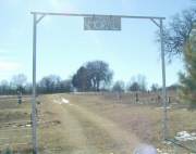Moral Cemetary Gate, Pottawatomie County, Oklahoma