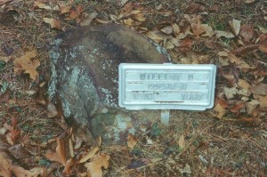 William D Cochran marker