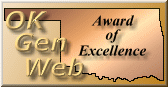OKGenWeb Award of Excellence