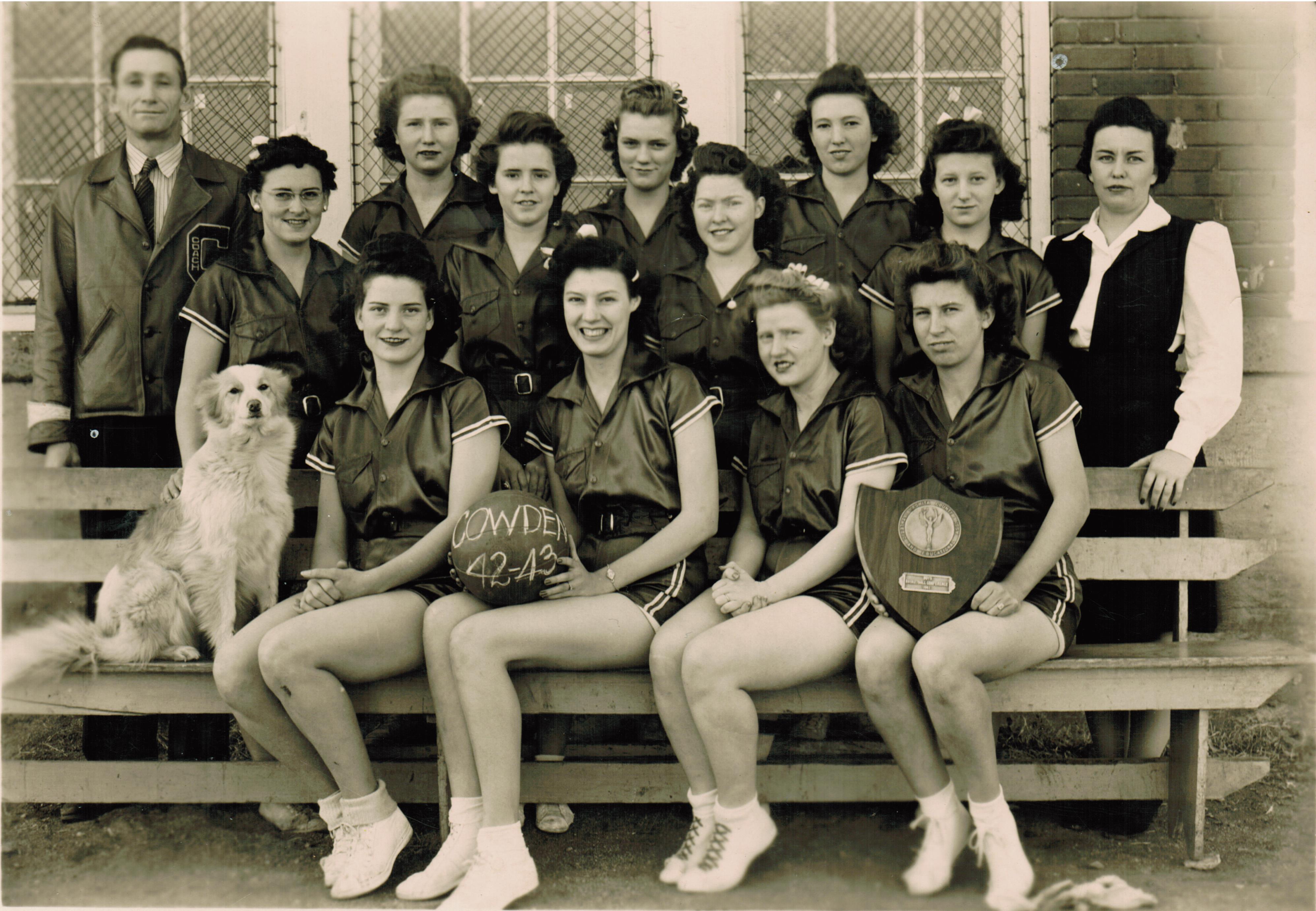 Cowden (Okla) Girls Basketball 1942-1943