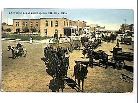 1910 Cheyenne local express